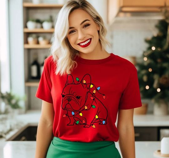 Discover Bulldog Christmas Shirt, Christmas Bulldog Shirt