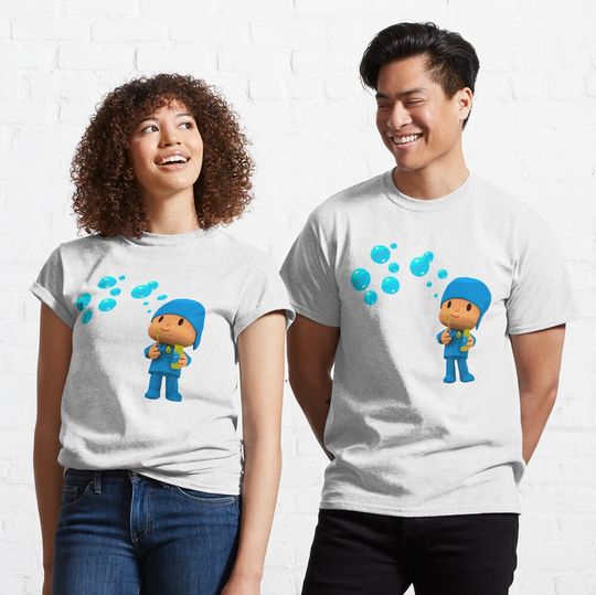 Discover Happy birthday Pocoyo and Friends Super Hero Friends Classic T-Shirt