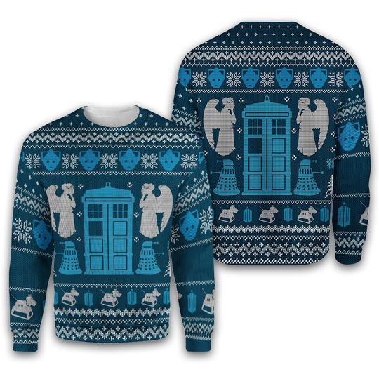 Discover Doctor Who Ugly Sweater