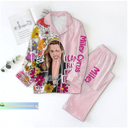 Discover Christmas Miley Cyrus Pajama Set