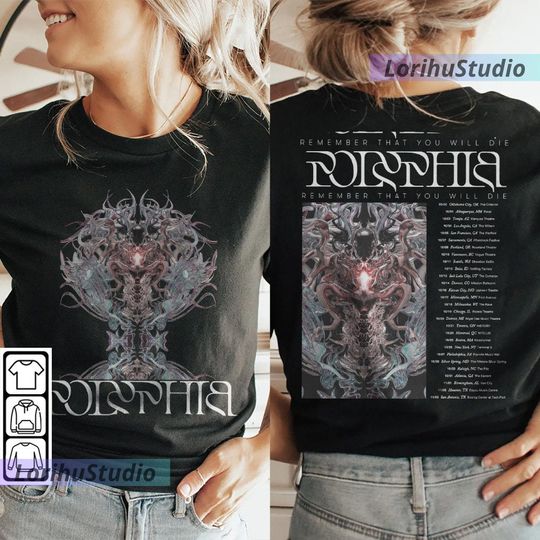 Discover Polyphia Music Shirt, 2Side Polyphia Remember That You Will Die Tour 2023 2024 Shirt