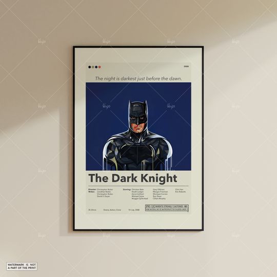 Discover The Dark Knight Poster