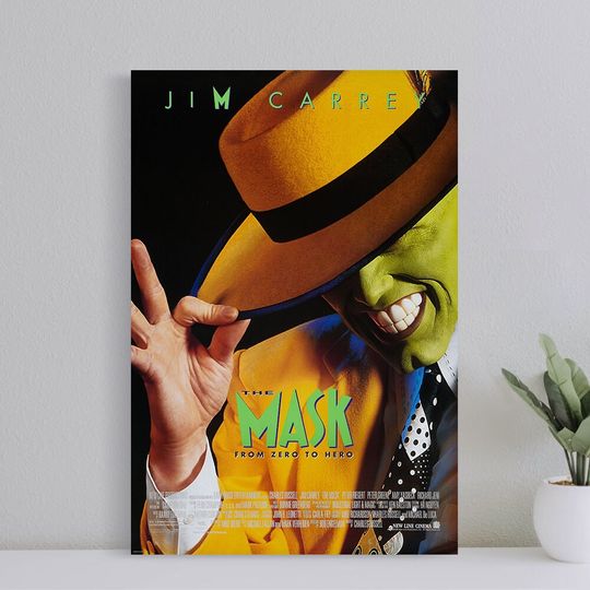 Discover MASK Movie Poster, Wall Art Film Print, Art Poster