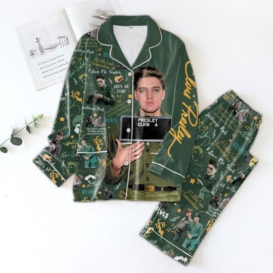 Discover Elvis Presley Pajamas Set, Elvis Presley Thick Pajamas