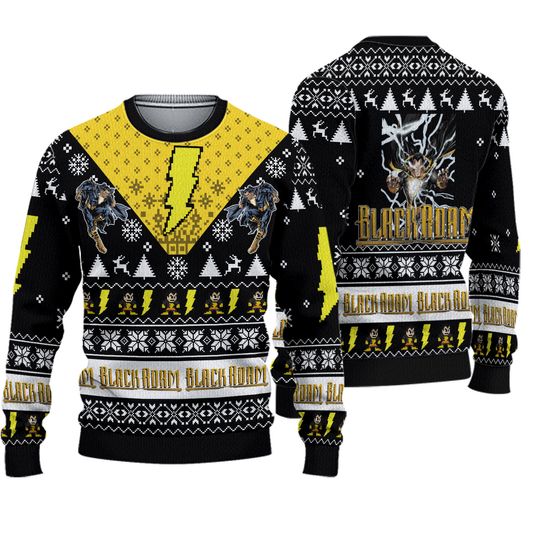 Discover Black Adam Christmas Sweater