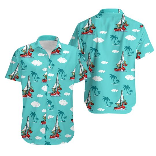 Discover The Wind Waker Woven Zelda Hawaiian Shirt
