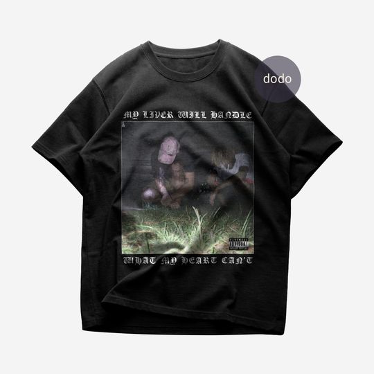Discover Premium Suicideboys T-Shirt, My Liver Will Handle What My Heart Can't Album Shirt