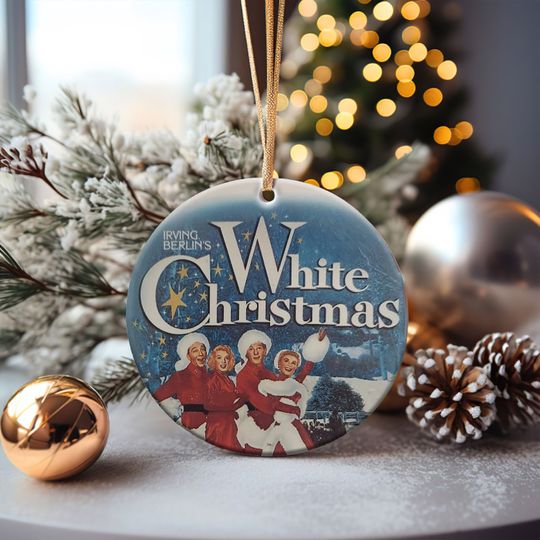Discover White Christmas Movie Ornament 2023
