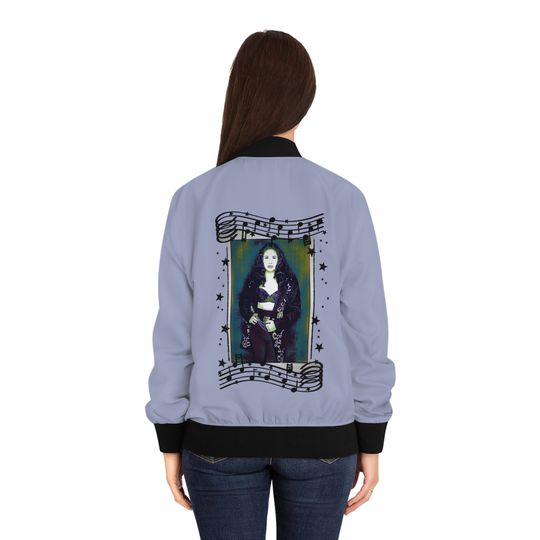Discover Selena Lavender Women's Bomber Jacket