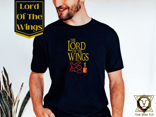 Discover Lord of the wings shirt, one ring to rule, dad gift, rings of, lord of the