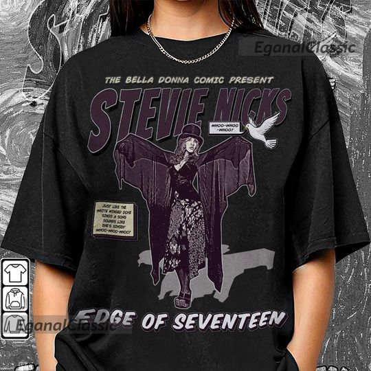 Discover Stevie Nicks Edge of Seventeen 90s Music Shirt