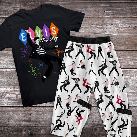 Discover Elvis Presley Pajamas Set, Family Pajamas Set