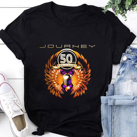 Discover 50th Anniversary Bronze Scarab Tour Shirt, Journey Freedom 2024 Shirt