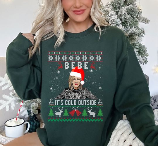 Discover Bebe Its Cold Outside Sweatshirt, Christmas Movie Sweatshirt,  Moira Rose Shirt, Moira Rose Schitt's Creek Shirt