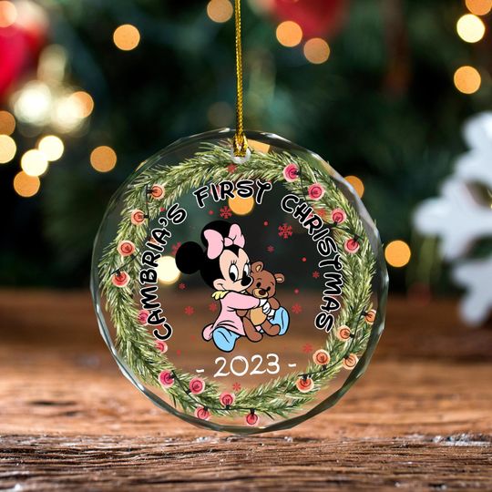 Discover Personalized First Christmas ornament baby,  Baby Ornament