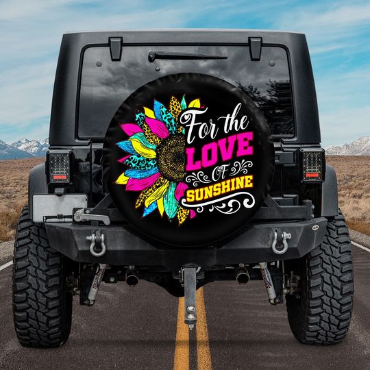 Discover For The Love Of The Sunshine Spare Tire Cover