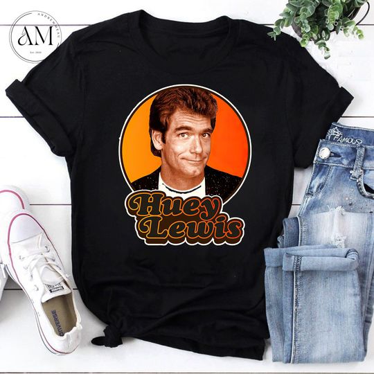 Discover Huey Lewis And The News Tribute Unisex Vintage
