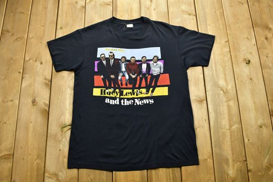 Discover Vintage 1980's Huey And The News / Vintage Band