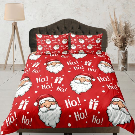 Discover Cute Santa Christmas Bedding Sets