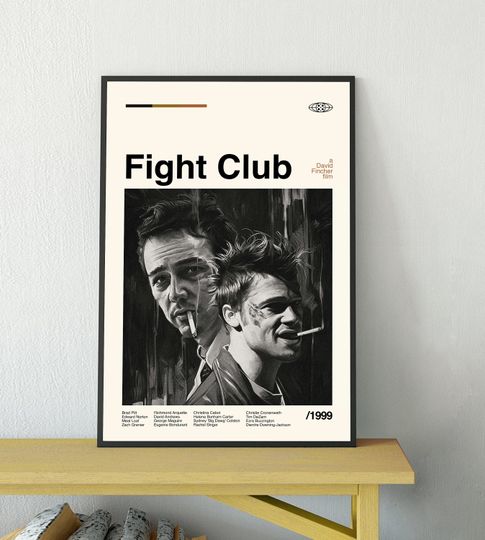 Discover Fight Club Poster, Fight Club Movie Poster