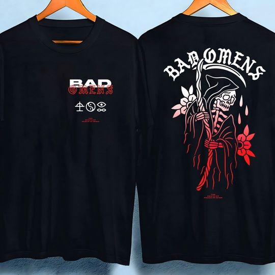 Discover Bad Omens Band Shirt, A Tour Of The Concrete Jungle Tour 2023 Shirt