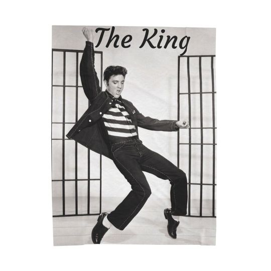 Discover Elvis Presley Blanket, King Of Rock And Roll Blanket