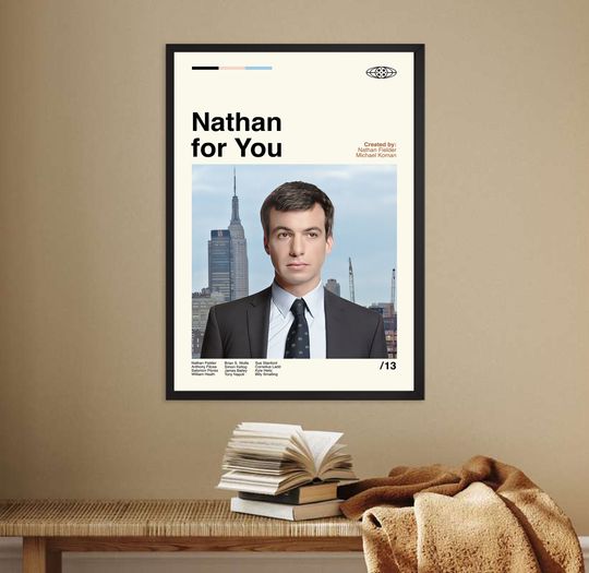 Discover Nathan For You Poster, Nathan Fielder Poster