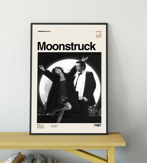 Discover Moonstruck Poster, Moonstruck Vintage Poster