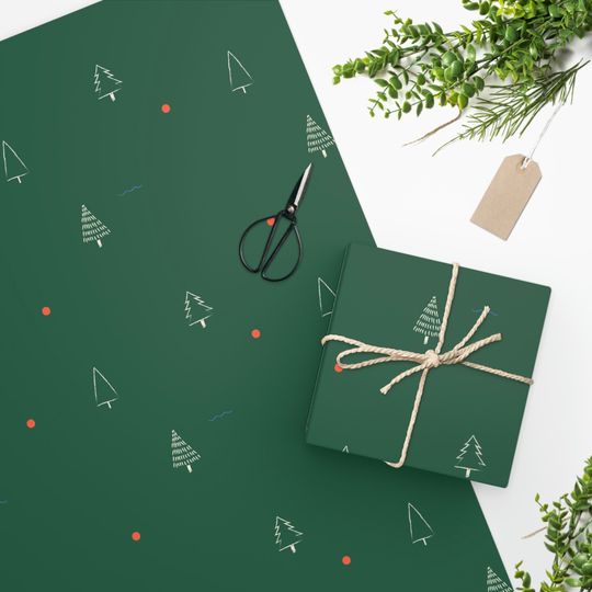 Discover Christmas Wrapping Paper Roll - Festive Gift Wrap