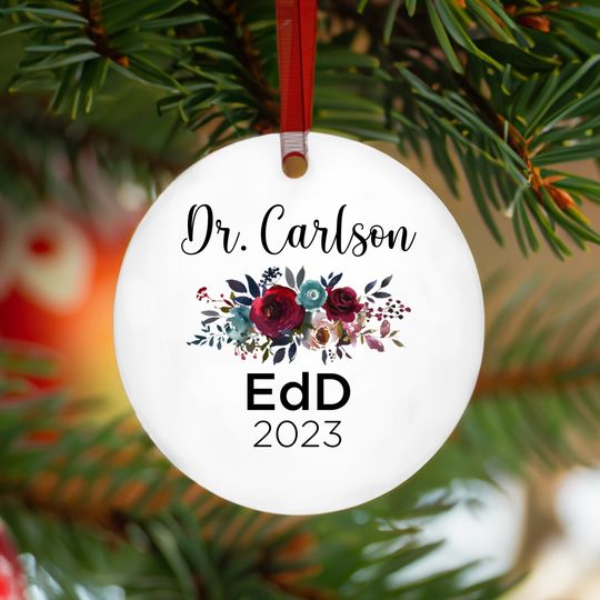 Discover EDD Graduation Ornament for Her