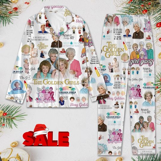 Discover Christmas The Stay Golden Pajamas Set, Stay Golden Pajamas