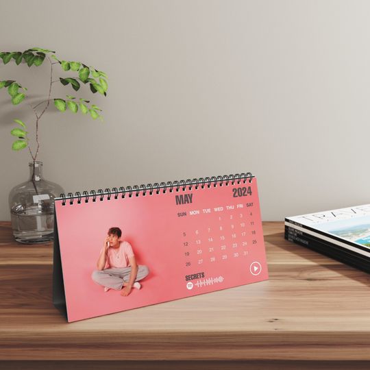 Discover 2024 JVKE Albums Desk Calendar | 2024 Desk Calendar