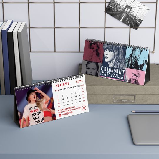 Discover 2024 Eras Desk Calendar, 2024 Desk Calendar