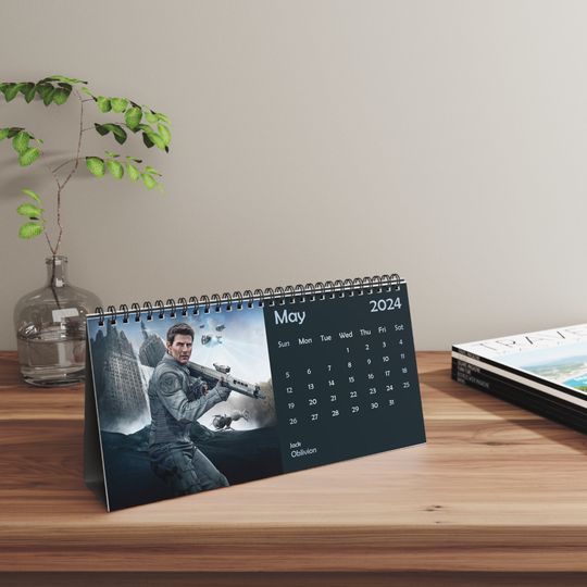 Discover 2024 Tom Cruise Desk Calendar | 2024 Desk Calendar