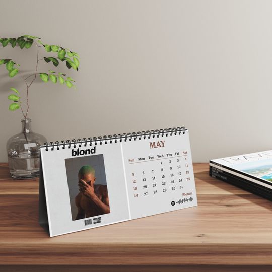 Discover Frank Ocean 2024 Desk Calendar
