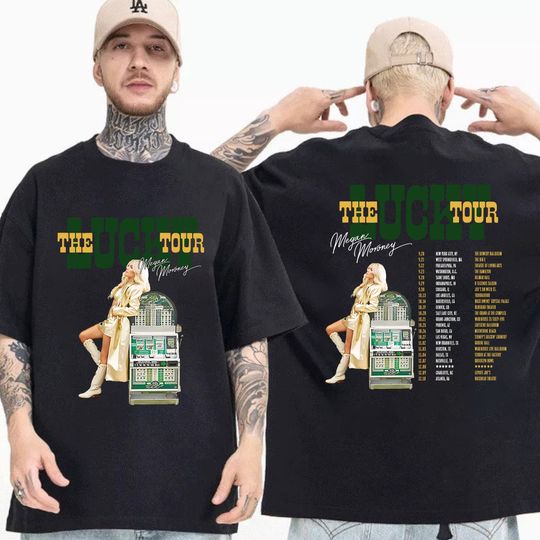 Discover Megan Moroney The Lucky Tour 2023 Shirt, Megan Moroney 2023