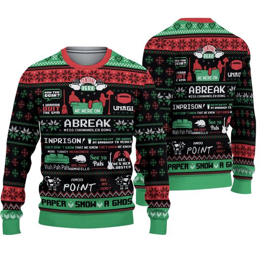 Discover Friends Tv Series Ugly Christmas Sweater
