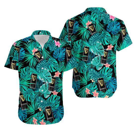 Discover Guinness Beer Hawaiian Shirt