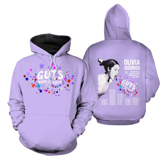 Discover Olivia Rodrigo GUTS Art Print Women Jumper 3D Hoodie