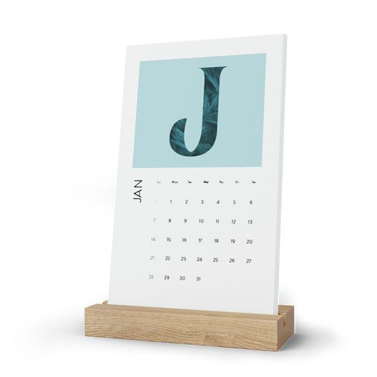 Discover 2024 "Mood Board" Vertical Desk Calendar