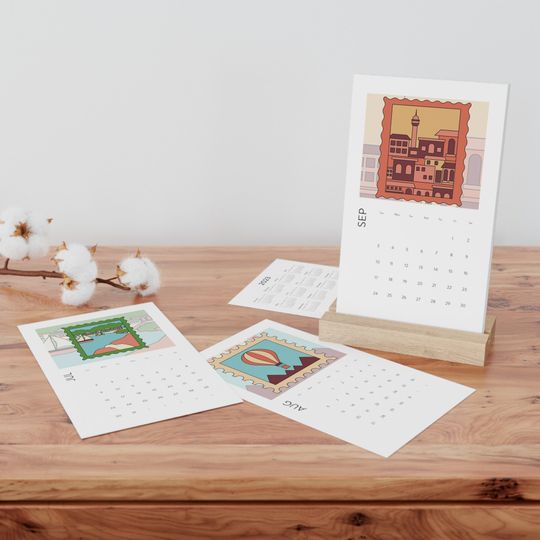 Discover Vertical Desk Calendar (2023)