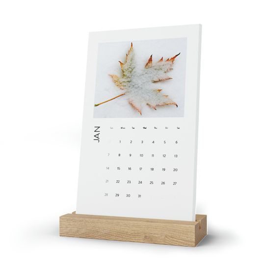 Discover Vertical Desk Calendar (2024)