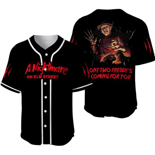 Discover Freddy Krueger Baseball Shirt: Embrace Horror with Style!