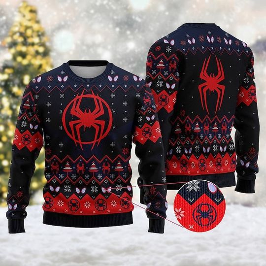 Discover Spider Movie Ugly Christmas Sweater