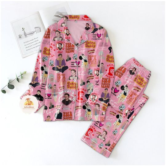 Discover Pedro Pascal Pajamas Set for Women
