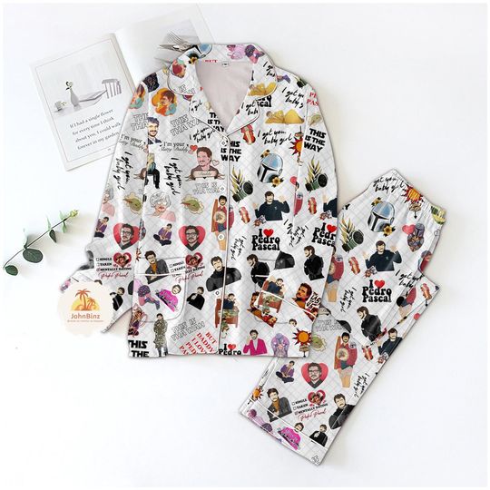 Discover Pedro Pascal Pajama Set for Fans