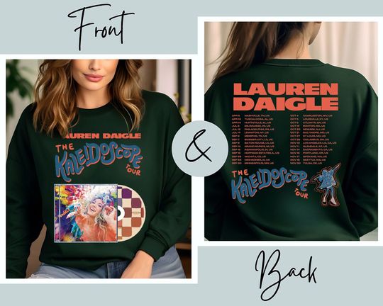 Discover Lauren Daigle 2023 Tour Shirt, Lauren Daigle Fan Shirt