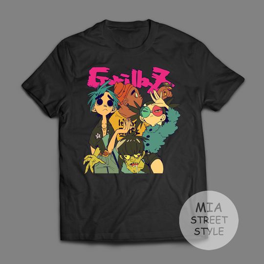 Discover Gorillaz Unisex Heavy Cotton Tee