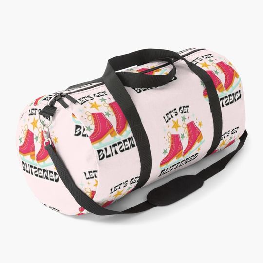 Discover Let's Get Blitzened, Christmas Duffel Bag