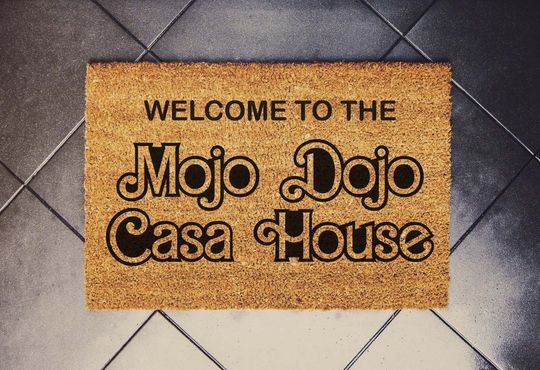 Discover Welcome to The Mojo Dojo Casa House Doormat, Barbie Doormat